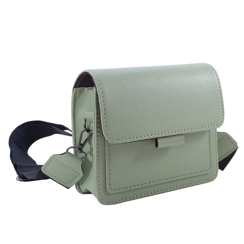 Margaux | Skórzana Torebka Crossbody z Szerokim Paskiem - Pootivo