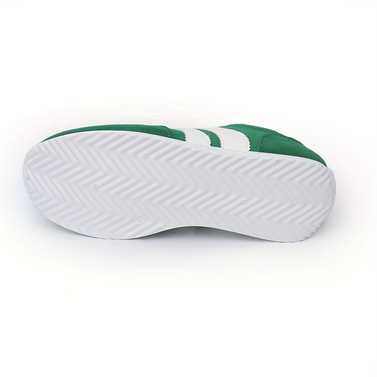 Elowen | Zamszowe Sneakersy w Stylu Retro na Grubej Podeszwie