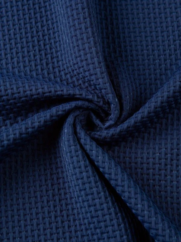 Blake Heren Poloshirt Met Wafelpatroon – Ademend en Licht, Geschikt Voor Golf en Tennis, Met Kraag - Pootivo