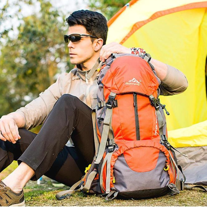Bodhi | Wodoodporny Wielokomorowy Plecak Trekkingowy 50L - Pootivo