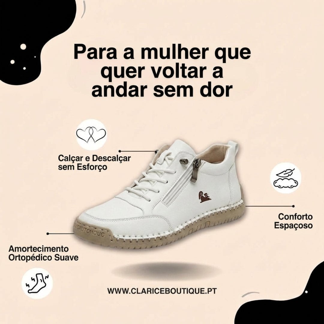 Elara | Minimalistyczne Klasyczne Sneakersy - Pootivo