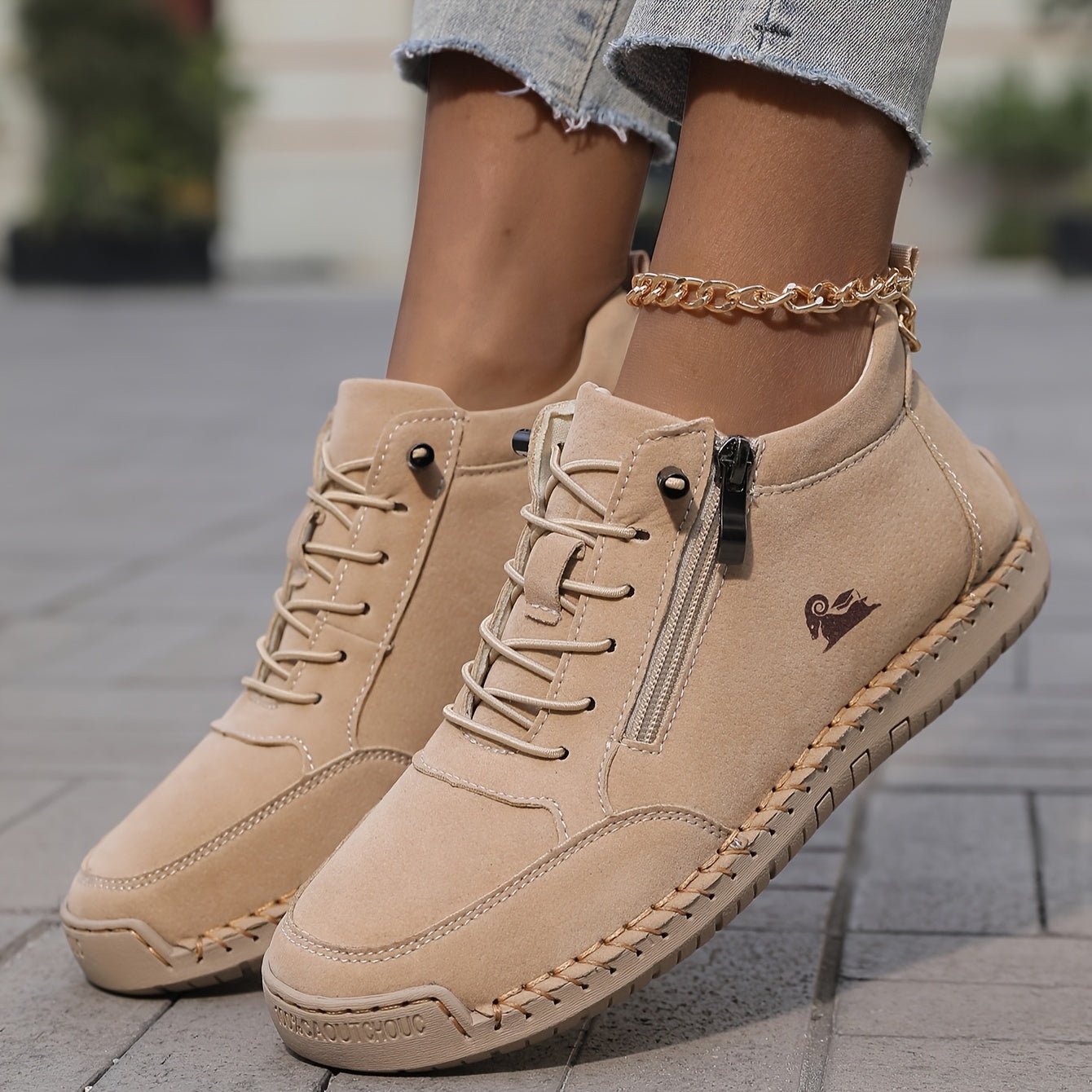Elara | Minimalistyczne Klasyczne Sneakersy - Pootivo