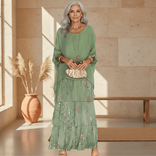 Eliana Sukienka Maxi Boho – Długa Sukienka Damska - Pootivo