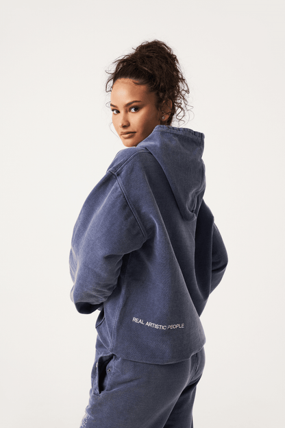 Emmett | Sprana Oversize Bluza z Kapturem i Kryształkami - Pootivo