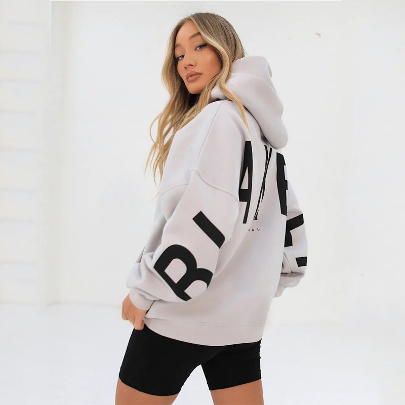 Everly | Ciepła Bluza Oversize z Kapturem - Pootivo