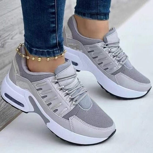 Fiora Sneakersy Damskie Buty Sportowe na Grubej Podeszwie – Adidasy - Pootivo