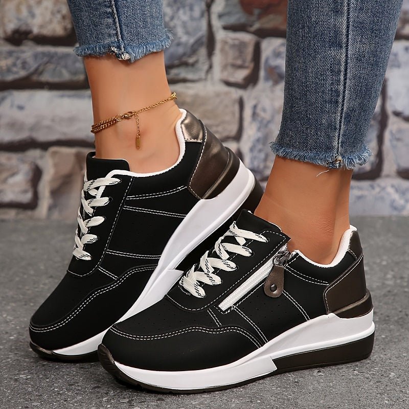 Madison | Perforowane Wygodne Sneakersy Na Co Dzień - Pootivo