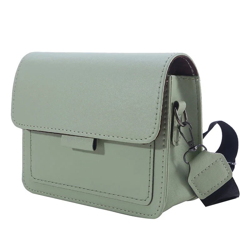 Margaux | Skórzana Torebka Crossbody z Szerokim Paskiem - Pootivo