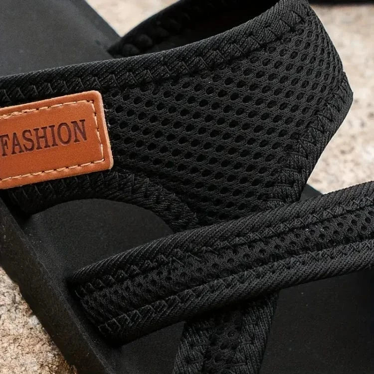 Norela Klapki Damskie Siatkowe Letnie Sandały - Pootivo