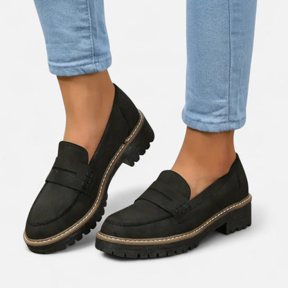 Norève Wygodne Mokasyny Damskie na Platformie - Pootivo