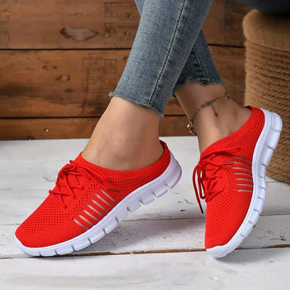 Nova | Oddychające Elastyczne Sneakersy Z Paskami Na Co Dzień - Pootivo
