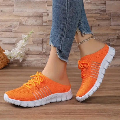 Nova | Oddychające Elastyczne Sneakersy Z Paskami Na Co Dzień - Pootivo
