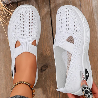 Nuvèa Buty Damskie Wsuwane z Amortyzacją – Wygodne Sneakersy Bez Sznurówek - Pootivo