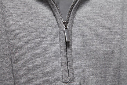 Owen Koszulka Polo Męska Dzianina – Elegancka Polo z Zamkiem Bawełna Prążkowana - Pootivo