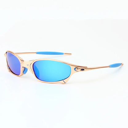 Rexèo Okulary Rowerowe Polaryzacyjne UV400 – Lekkie Sportowe Szkła Unisex - Pootivo
