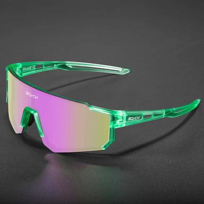 Rhett | Panoramiczne Sportowe Okulary Rowerowe UV400 - Pootivo