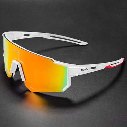 Rhett | Panoramiczne Sportowe Okulary Rowerowe UV400 - Pootivo