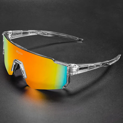 Rhett | Panoramiczne Sportowe Okulary Rowerowe UV400 - Pootivo