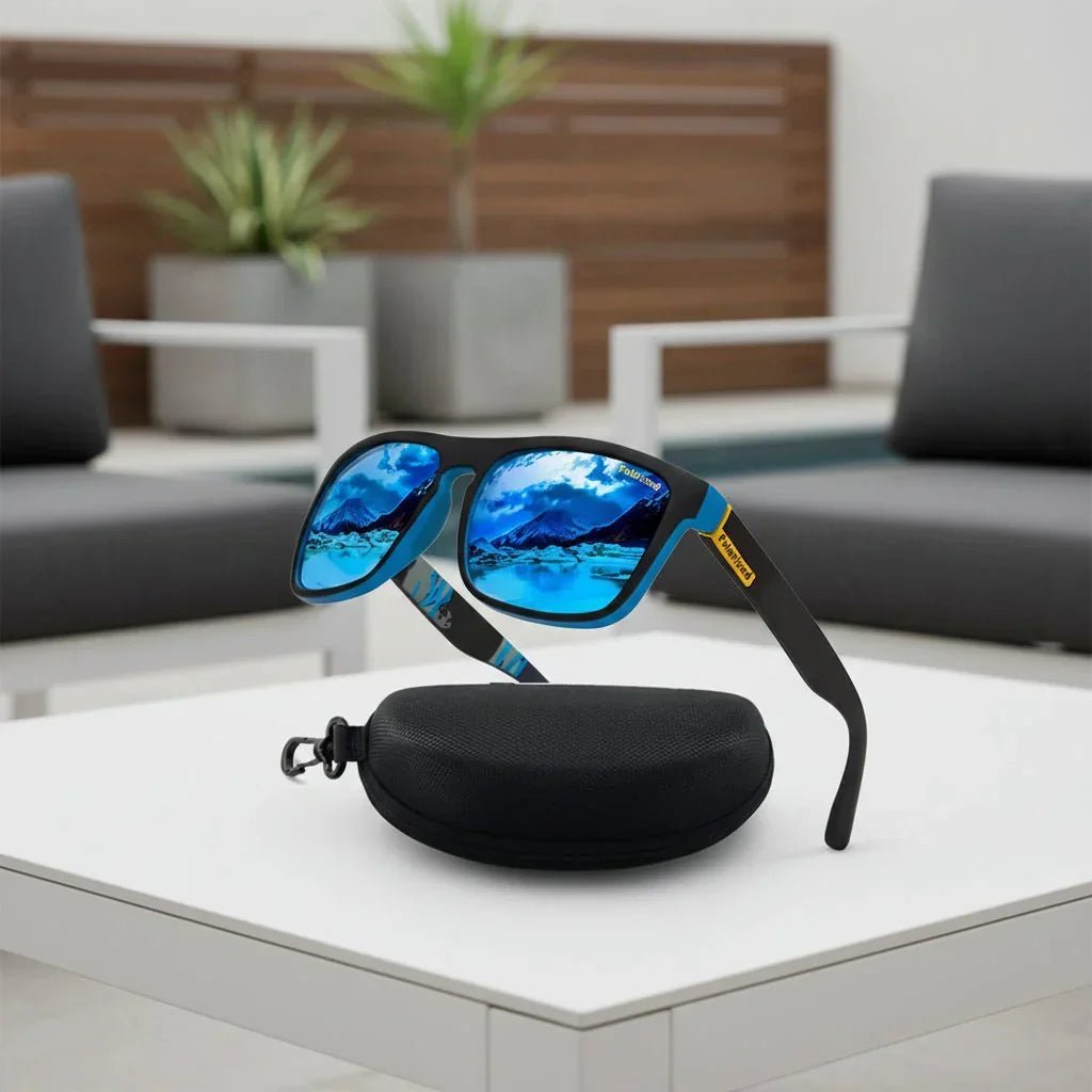Riley | Lekkie Polaryzacyjne Okulary Przeciwsłoneczne UV400 - Pootivo