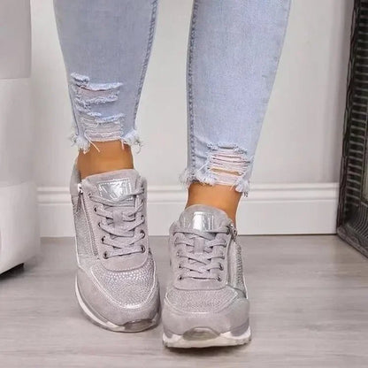 Ruby Sneakersy Damskie z Zamkiem – Lekkie Amortyzujące Wygodne - Pootivo