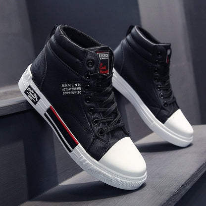 Strevo Trampki Wysokie Męskie Sneakersy Sportowe Miejskie - Pootivo