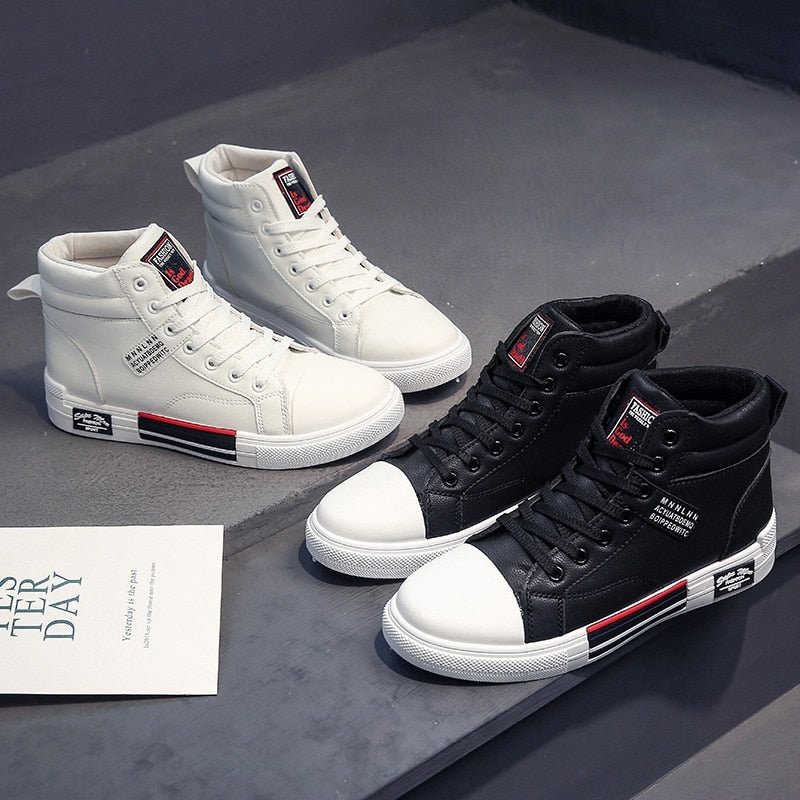 Strevo Trampki Wysokie Męskie Sneakersy Sportowe Miejskie - Pootivo