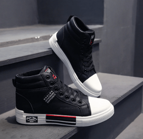 Strevo Trampki Wysokie Męskie Sneakersy Sportowe Miejskie - Pootivo