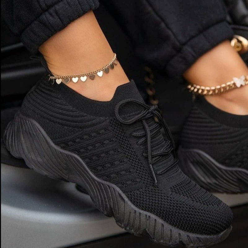 Velena Damskie Sneakersy Siateczkowe Buty Sportowe - Pootivo