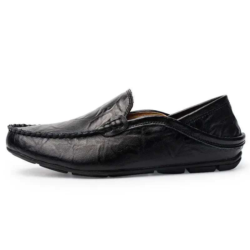 Veltro | Mokasyny Skórzane Męskie – Eleganckie Wsuwane Loafersy - Pootivo