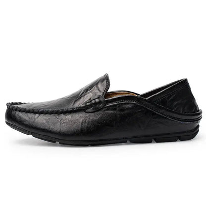 Veltro | Mokasyny Skórzane Męskie – Eleganckie Wsuwane Loafersy - Pootivo